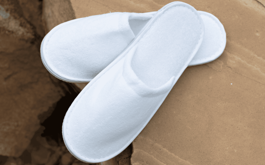 Adult Closed Toe Terry Slippers