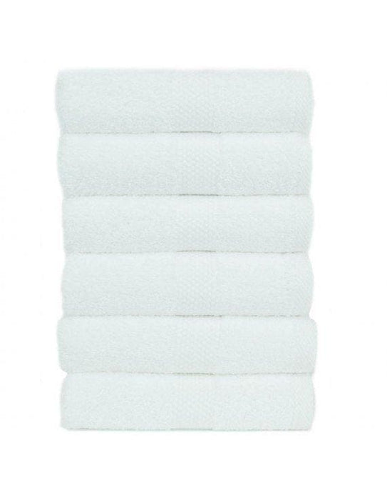 Honeycomb Hand Towels, Luxury Turkey Cotton, Soft & Quickly Dry, (White)