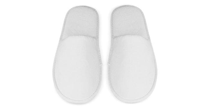 Kids Closed Toe Velour Slippers, Non-Slip Sole, Comfort & Breathable