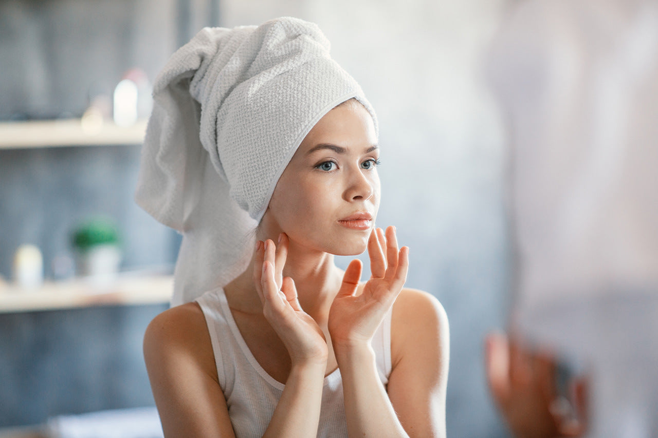 Step By Step: How to Wrap a Towel Around Your Head