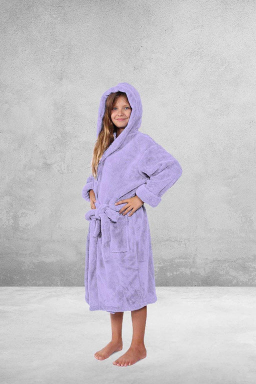 Kid's Hooded Bathrobe - Hooded Bathrobe | RobesNmore