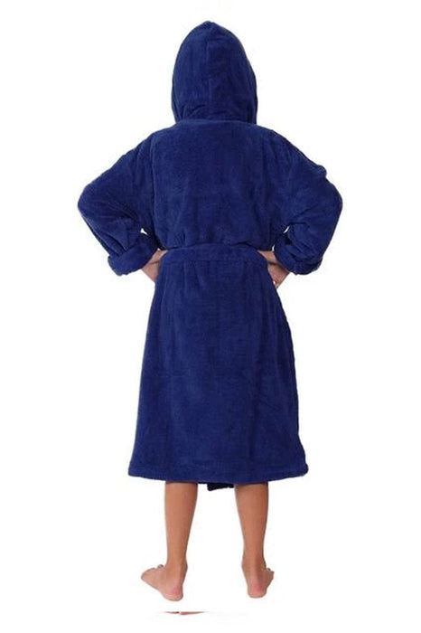 Fluffy Robe With Hood - Kid's Bathrobe | RobesNmore