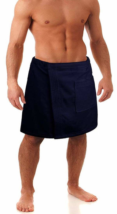 Men's Terry Velour Body Wrap