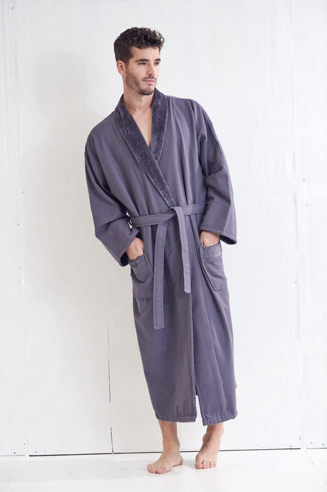 Men's Waffle Robe - Waffle Robe Men's | RobesNmore