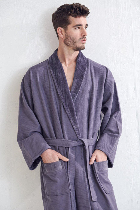 Men's Waffle Robe - Waffle Robe Men's | RobesNmore