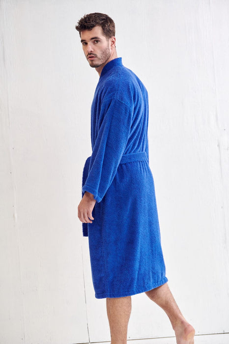 Royal Blue Bathrobe - Cotton Robes | RobesNmore