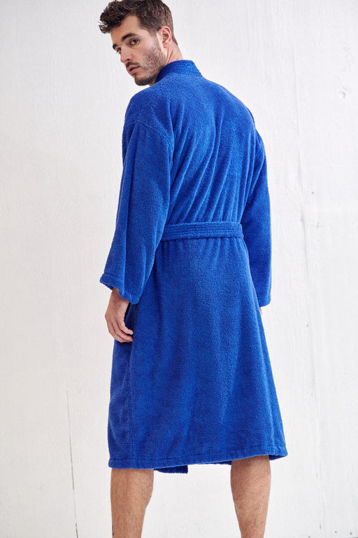 Royal Blue Bathrobe - Cotton Robes | RobesNmore