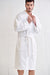 Men's White Bathrobe - Men's White Robe | RobesNmore