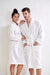 Men's White Bathrobe - Men's White Robe | RobesNmore