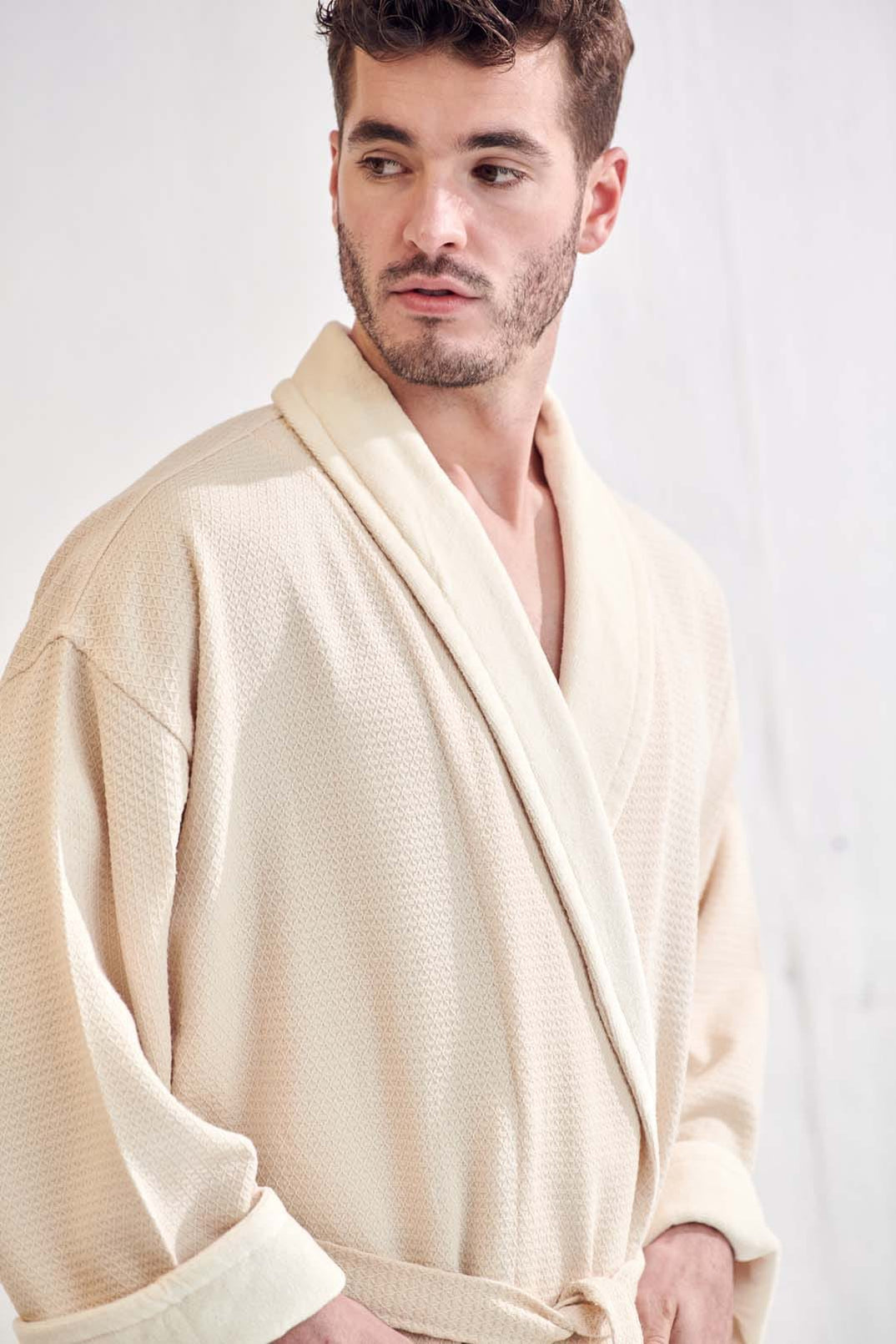 Waffle Robe Men's Men's Waffle Bathrobe RobesNmore