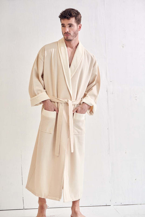 Waffle Robe Men's - Men's Waffle Bathrobe | RobesNmore