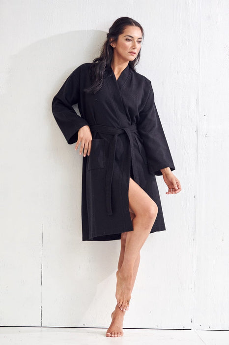  Long Black Robe Women's - Long Black Robe | RobesNmore