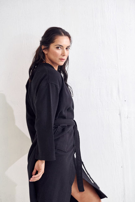 Long Black Robe Women's - Long Black Robe | RobesNmore