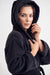 Women's Black Bathrobe - Bathrobe For Women | RobesNmore