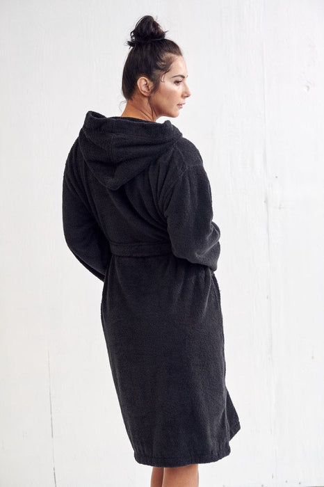 Women's Black Bathrobe - Bathrobe For Women | RobesNmore