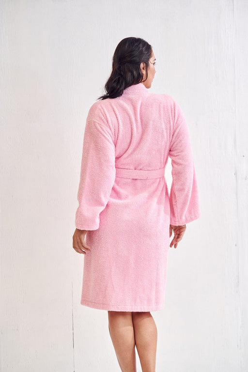 Pink Terry Cloth Robe - Pink Robe | RobesNmore