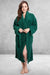  Green Velvet Robe - Green Bathrobe | RobesNmore