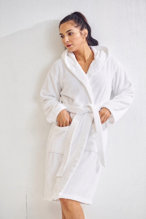 White Cotton Robes - Bathrobes For Women | RobesNmore